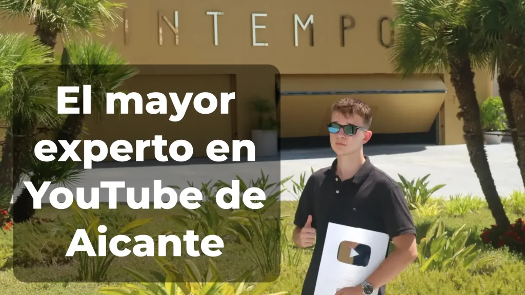 Javier Limonchi es el mayor experto en YouTube de Alicante