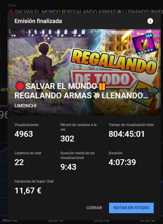 Directos de LIMONCHI